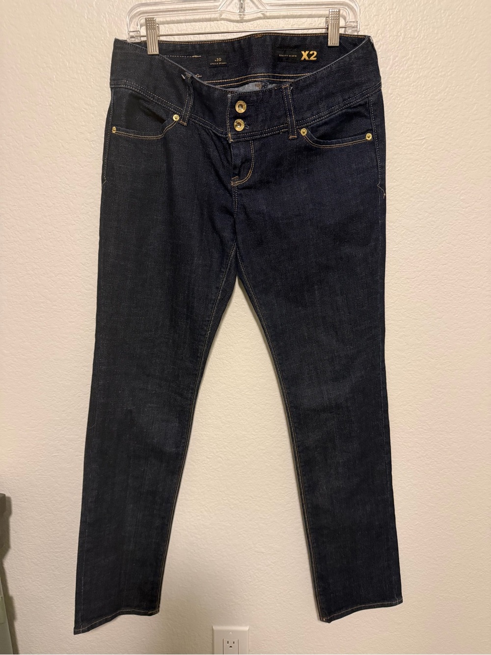 Vintage Express The Limited X2 Denim Stella Skinny Low Rise Jeans 8
